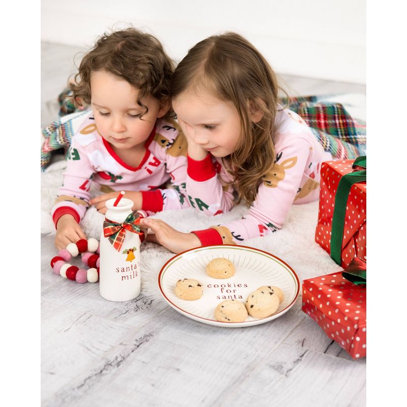 Pearhead Santa Cookies &#38; Milk Holiday Set, 5 of 8