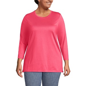 Lands' End Women's Cotton Supima Tunic - 1 of 4