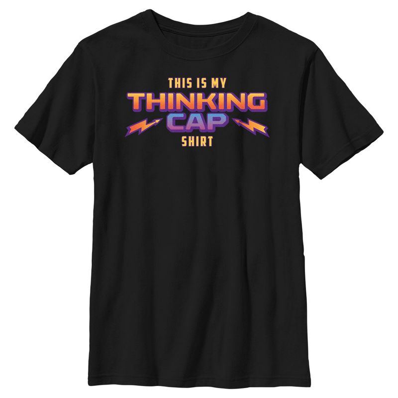 Boy's Stranger Things Dustin's Thinking Cap Costume T-Shirt, 1 of 6