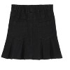 Jean Skirt for Girls Toddler Mini Flared Pleated Toddler Short Jean Skirts with Pocket 3-12T - 2 of 4