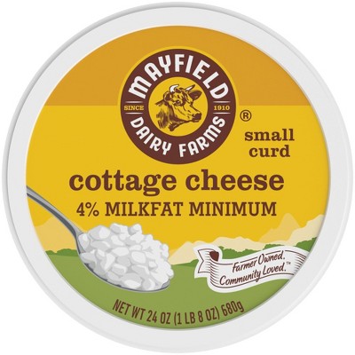 Mayfield 4% Small Curd Cottage Cheese - 24oz