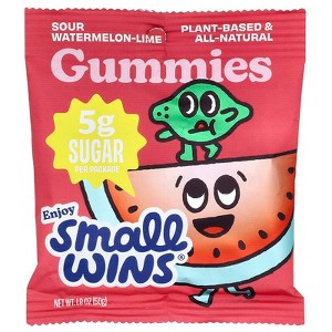 Enjoy Small Wins, Gummies, Sour Watermelon-Lime, 1.8 oz - 1 of 4