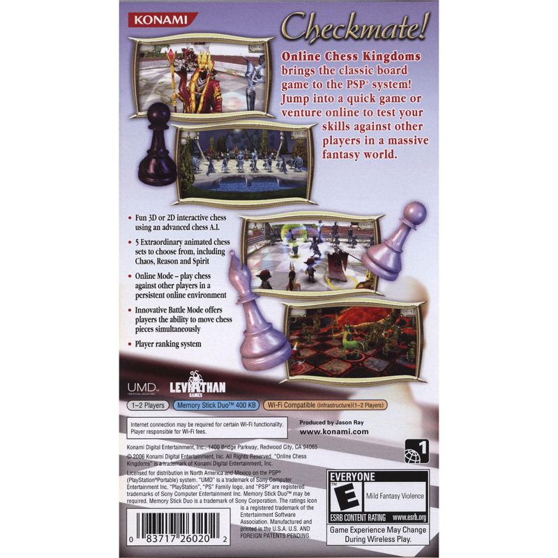 Online Chess Kingdoms - Sony PSP, 2 of 6