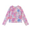 Andy & Evan  Kids  Pink Tie Dye Rashguard. - image 4 of 4