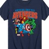 Boys' - Marvel - Avengers American Tour Short Sleeve Graphic T-Shirt - 2 of 4