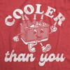 Mens Funny T Shirts Cooler Than You Sarcastic Food Cooler Graphic Tee For Men - Crazy Dog Men's T Shirt - 2 of 4