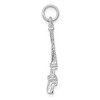 Black Bow Jewelry 14k White Gold Eiffel Tower Charm - 2 of 4