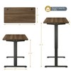 Costway Industrial Electric Adjustable Standing up Desk Dual Motor w/ Controller - 2 of 4