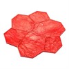 Bon Tool 12-794 Texture Mat - Random Stone Red - 29-inch X 29-inch - 2 of 4