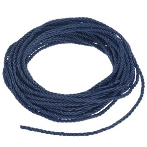 Unique Bargains Soft Polyester Decorative Cord Twisted Rope Trim 1 Pc - 1 of 4
