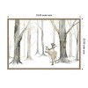 Amanti Art Christmas Forest landscape by Tara Reed Canvas Wall Art Print Framed - 3 of 4