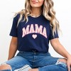 Simply Sage Market Women's Mama Curved Floral Short Sleeve Graphic Tee - 2 of 3