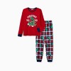 PATPAT Christmas Pajamas for Family Matching Sets Funny Glow in Dark Dinosaur Long Sleeve Sleepwear - 2 of 4