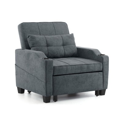 Karl Home |35.04 Inch Wide Single  Sofa Bed