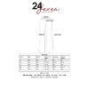 24seven Comfort Apparel Womens Comfortable Solid Color Palazzo Pants - 3 of 3