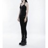 Women's Halter Zip Up Punk Vest - Western F.a.s.h.i.o.n - 2 of 4