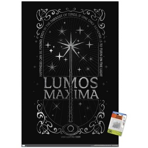 Trends International The Wizarding World: Harry Potter - Lumos Maxima Unframed Wall Poster Prints - 1 of 4