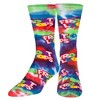 Odd Sox, Froot Loops Tie Dye, Funny Novelty Socks, Large - image 2 of 4