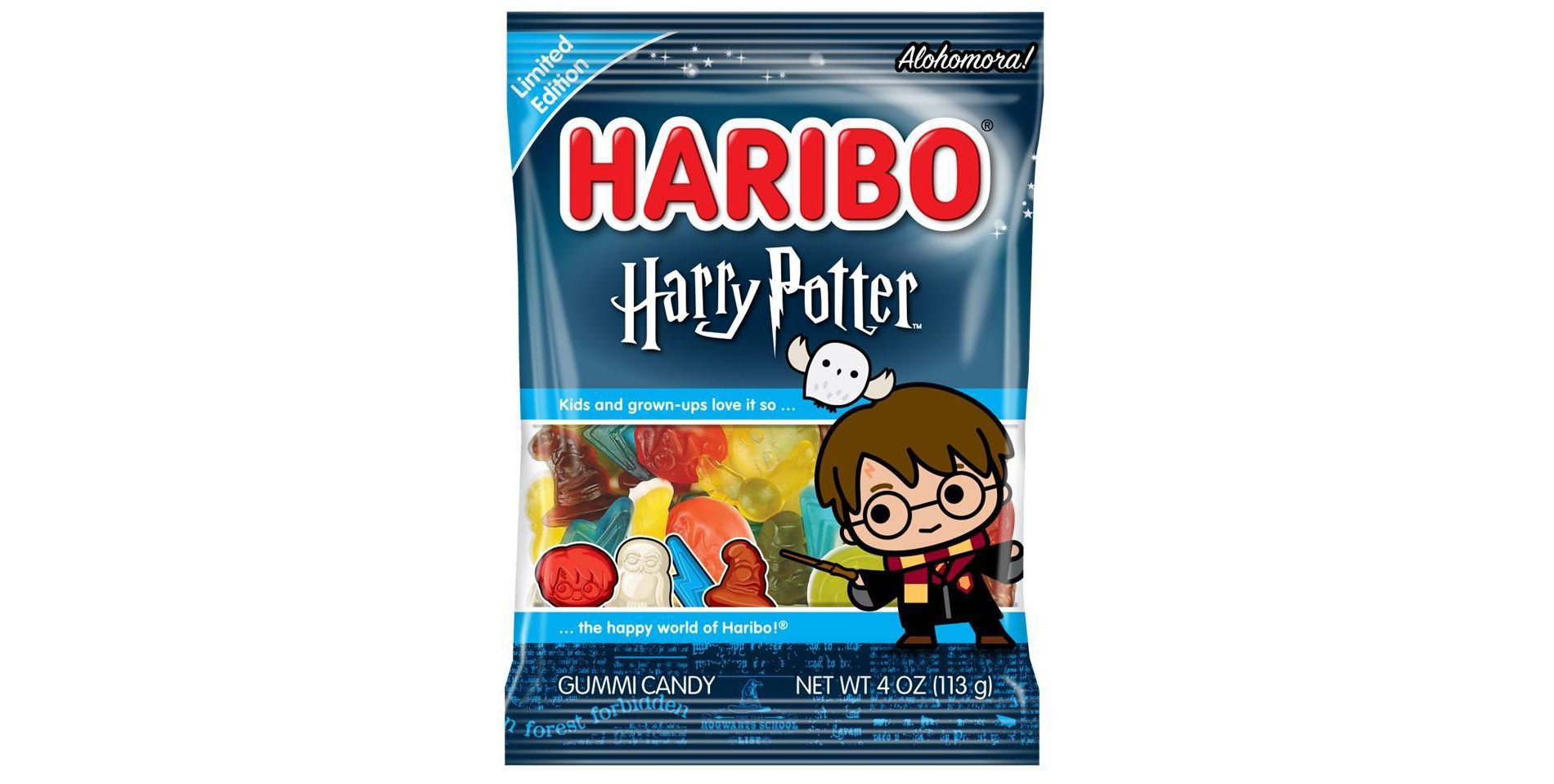 HARIBO Harry Potter Halloween  Chewy Gummy Candy - 4oz