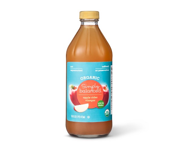 Organic Apple Cider Vinegar 16 fl oz - Simply Balanced&#153;