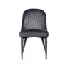 Meridian Furniture,Belle Velvet Dining Chair, Set of 2 - 4 of 4