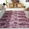 Rainbow Shag RBO100 Flatweave-Power Loomed Skid-Resistant Indoor Rugs - Safavieh - 2 of 4