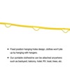 Unique Bargains Nylon Windproof Non-Slip Portable Clothesline for Travel Laundry Drying - 3 of 4