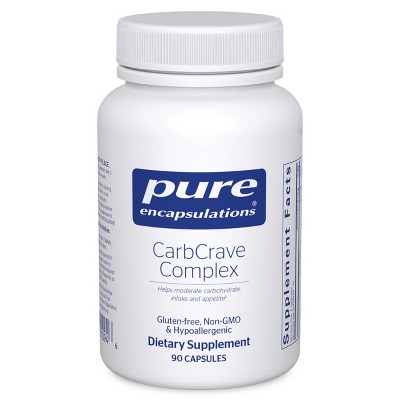 Pure Encapsulations CarbCrave Complex - with Sensoril Trim to Help Moderate Carbohydrate Intake and Lessen Appetite - 90 Capsules