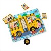 Melissa & Doug The Wheels on the Bus Sound Puzzle 6pc - 4 of 4