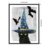 Amanti Art Black Cat II by Grace Popp Canvas Wall Art Print Framed 18 x 24-in. - 4 of 4