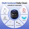 Ultrasonic Retainer Cleaner Machine, 45kHz with Digital Timer, 200 mL Portable Ultrasonic Cleaner for Denture, Aligner, Braces, Mouth Guard, & Jewelry - 4 of 4