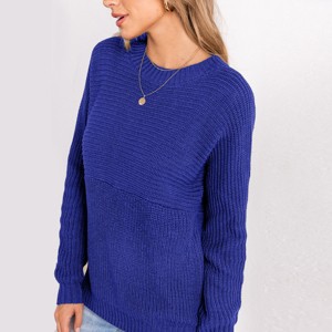 Women's Cozy Oversized Knit Sweater - Cupshe - 1 of 4