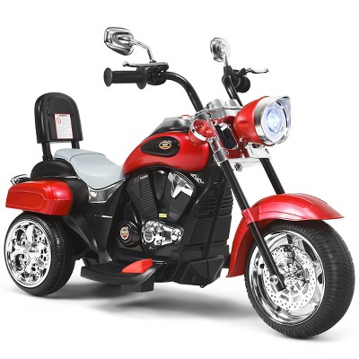 HOMCOM 6V Kids Electric Motorbike Motorcycle Ride On for 3-6 Years Red