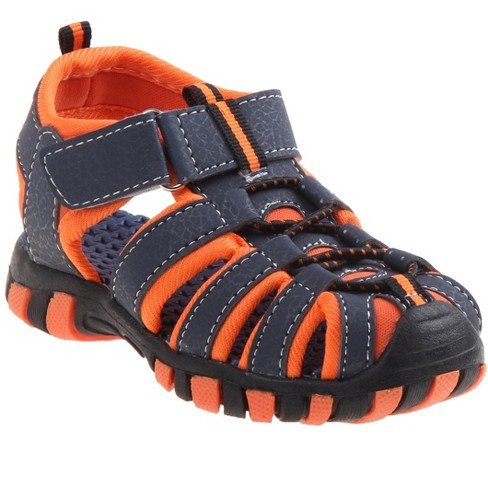 Rugged Bear Boy Closed Toe Little Kids Fisherman Style Sport Sandals ...