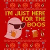 Men's Design By Humans Funny Here For The Boos Ugly Halloween Sweater By DragonTee Tank Top - 2 of 3