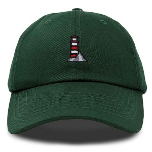 Dalix Lighthouse Embroidered Cap Cotton Baseball Hat Nautical Womens - 1 of 4