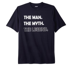 KingSize Slogan Graphic T-Shirt - 1 of 4