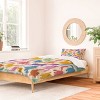 Deny Designs 2pc Twin/Twin XL Showmemars Rainbow Cats Kids' Duvet and Sham Set - 2 of 4