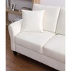 Velvet Sofa Couch, Upholstered Velvet Sofa With 2 Pillows, Spring Cushion, Removable Cushion, Up To 600 Pounds Max Load-bearing Capacity Sofa - 4 of 4