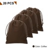 Unique Bargains Velvet Reusable Soft Jewelry Headphone Candy Drawstring Gift Bags 20 Pcs - 3 of 4