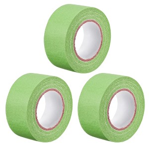 Unique Bargains Strong Adhesion No Sticky Residue DIY Crafts Masking Tapes 21 Yards 3 Pcs - 1 of 4