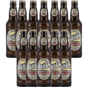 Hank's Genuine Gourmet Ginger Beer, 12 fl oz Bottles – Premium Craft Soda with Bold, Zesty Flavor – Caribbean-Inspired Recipe, Pack of 12 - 1 of 1