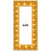 PosterPalooza | 4x12 Bamboo Picture Frame, UV Acrylic, 4 Finishes - Brown, Black, Gold, and Natural - 2 of 4