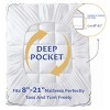 HYLEORY Extra Thick Mattress Topper, Cooling Mattress Pad Cover, 2" Mattress Topper - 3 of 4