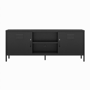 RealRooms Shadwick Metal Locker-Style TV Stand for TVs up to 65" - 1 of 4