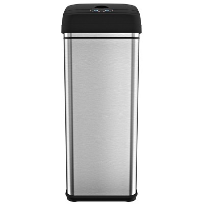 Touchless Stainless Steel 13 Gallon Motion Sensor Trash Can