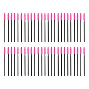 Unique Bargains Convenient Silicone Eyelash Brush 50 Pcs - 1 of 4