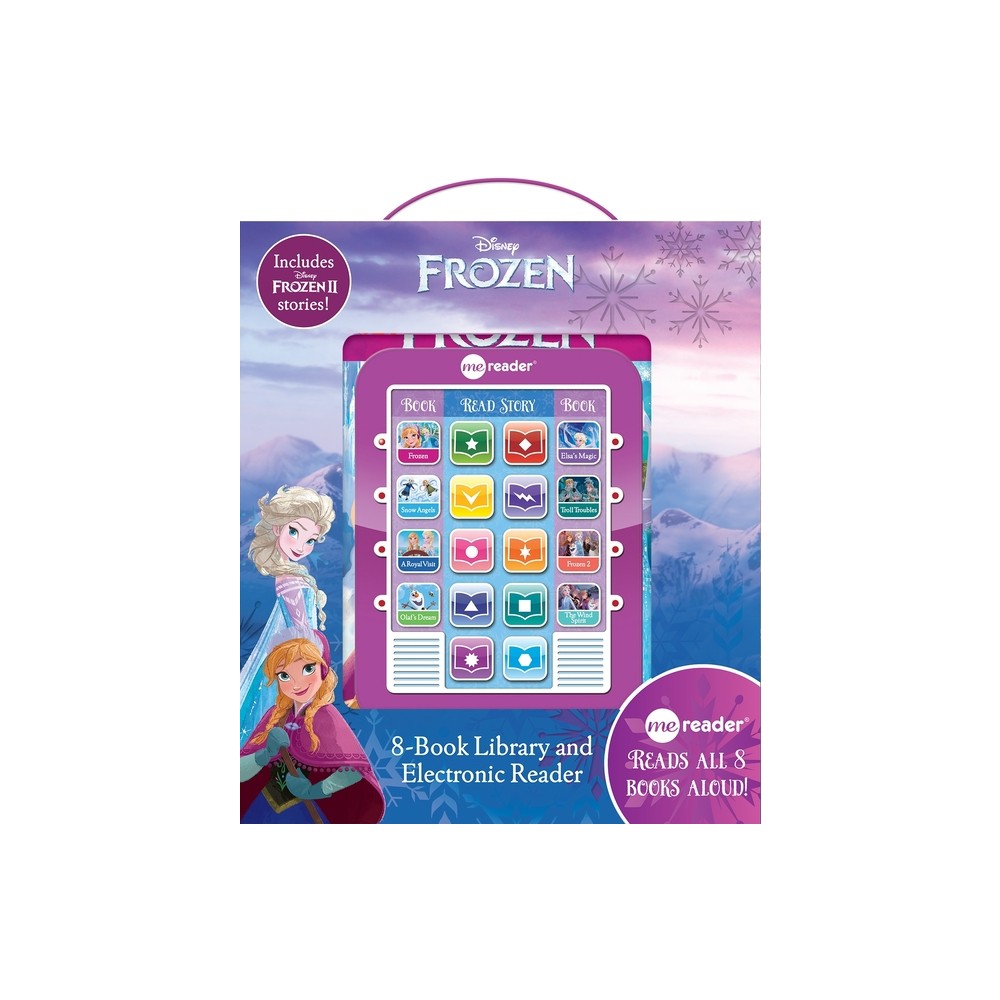 Pi Kids Frozen and Frozen II Electronic Me Reader and 8-Book Library Boxed Set