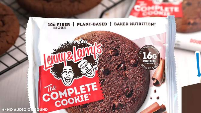 Lenny &#38; Larry&#39;s Complete Vegan Cookie - Oatmeal Raisin - 12ct, 2 of 10, play video