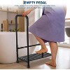 Step Stool with Dual Handle and Non-Skid Platform Duty 450 Lbs Capacity Height Adjustable Heavy Duty Steps Foot Stool - 2 of 4